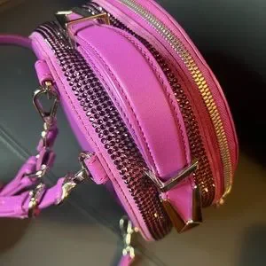 Versace | Bags | Rare Calfskin Palazzo Crystal Medusa  display picture 1